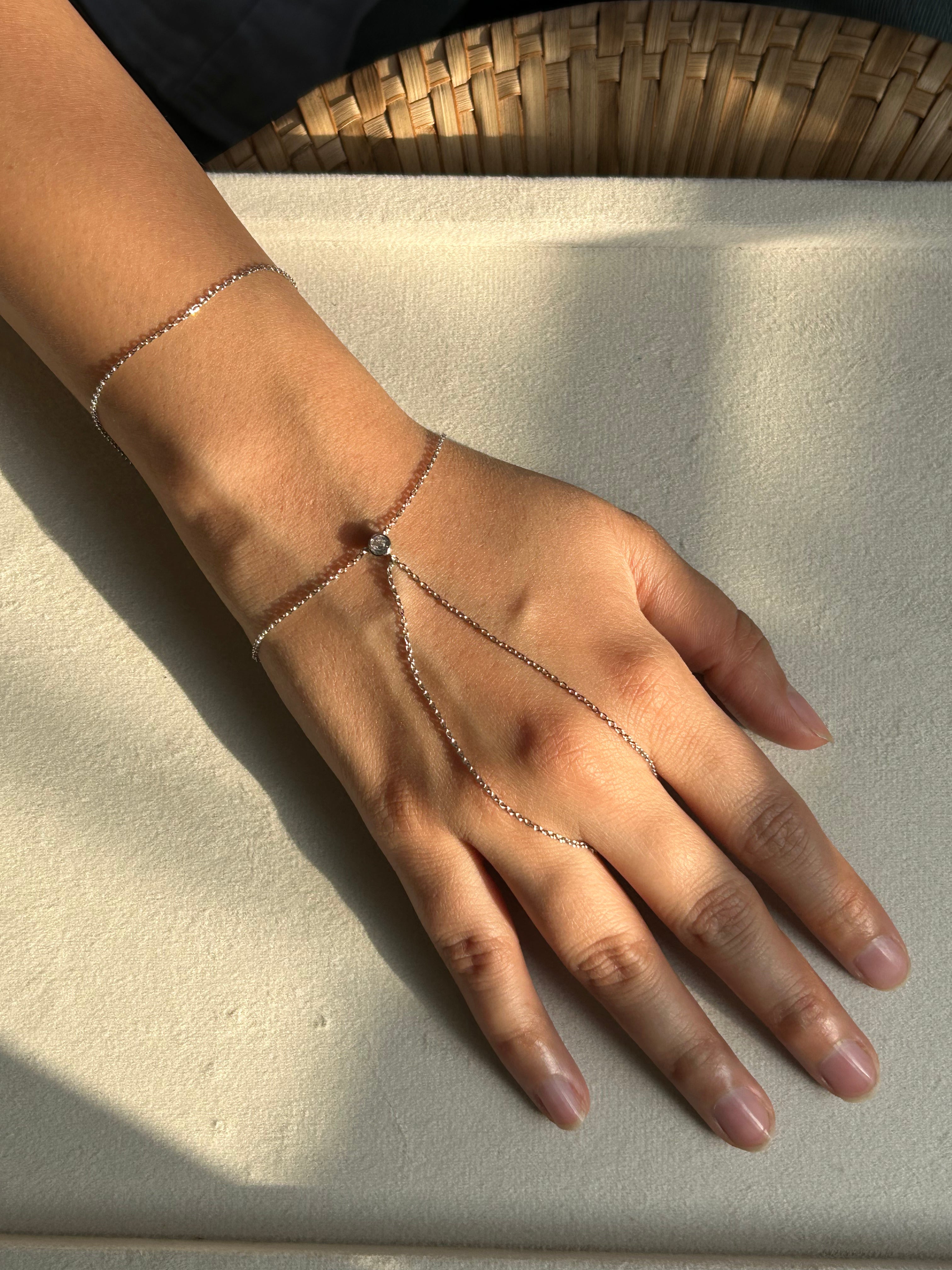 Celeste Hand Harness Bracelet