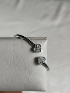 CZ Heart Bracelet