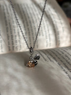 Sterling Silver Yellow Bee Charm Dokiya