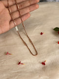 Italian Weave rosegold fiver