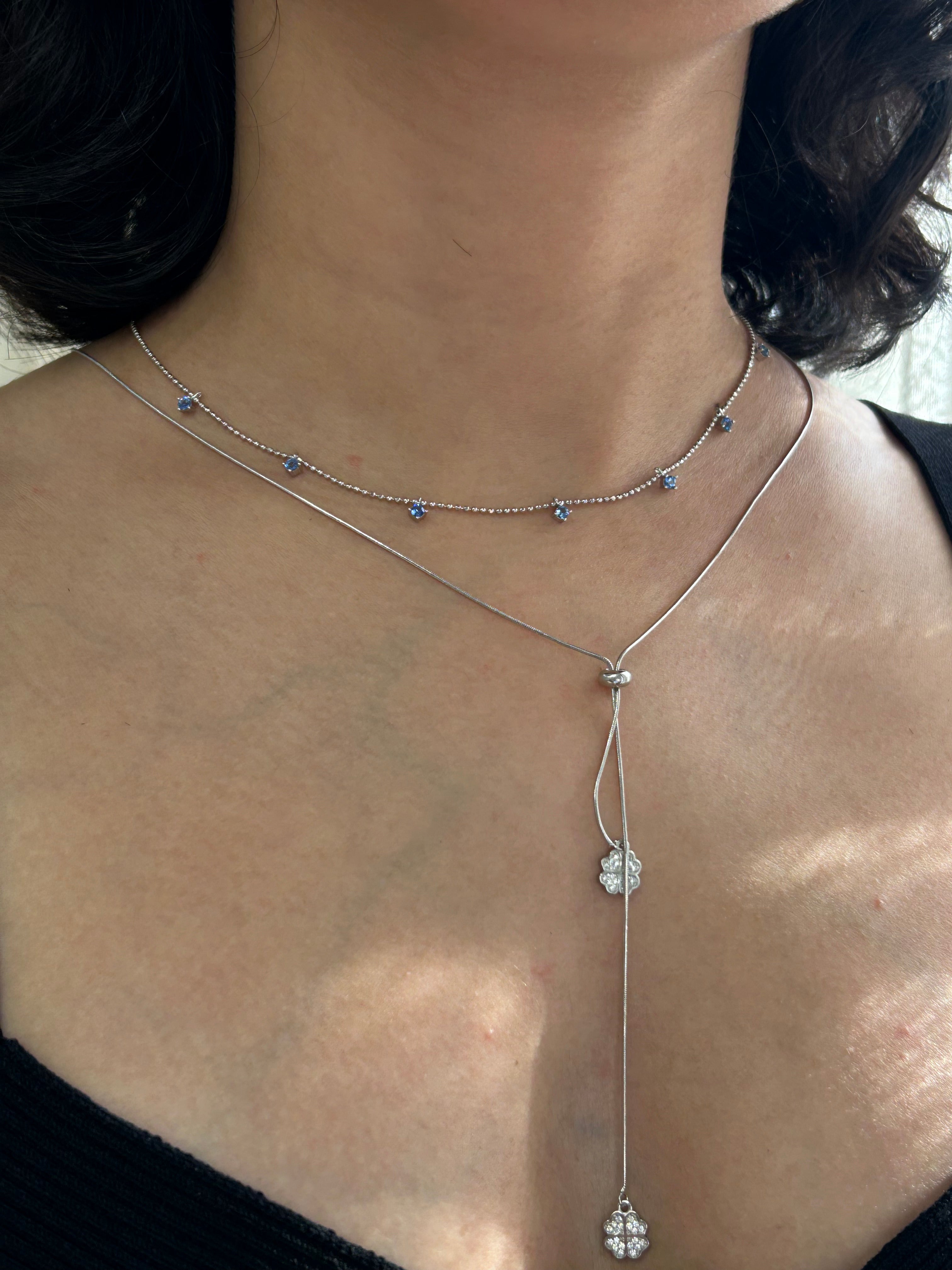 Blue Stardust Choker