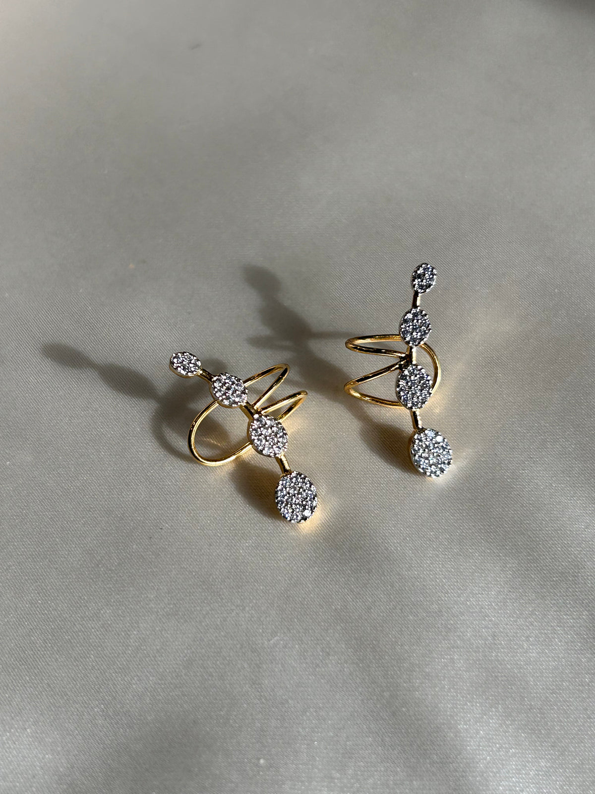 Celeste Crystal Ear Climbers 9