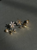 Golden Daisy Ear Climbers