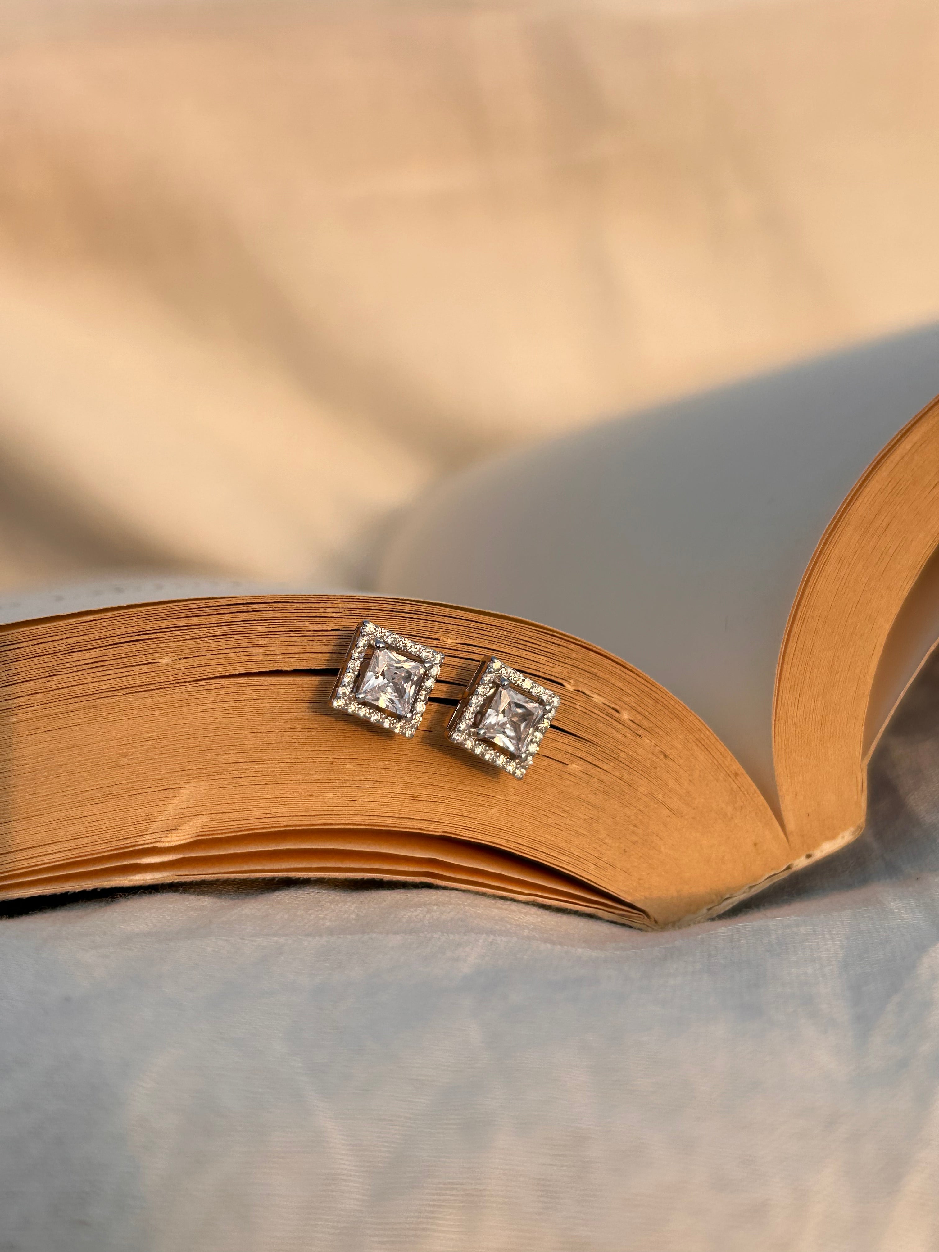 Celeste Halo Studs