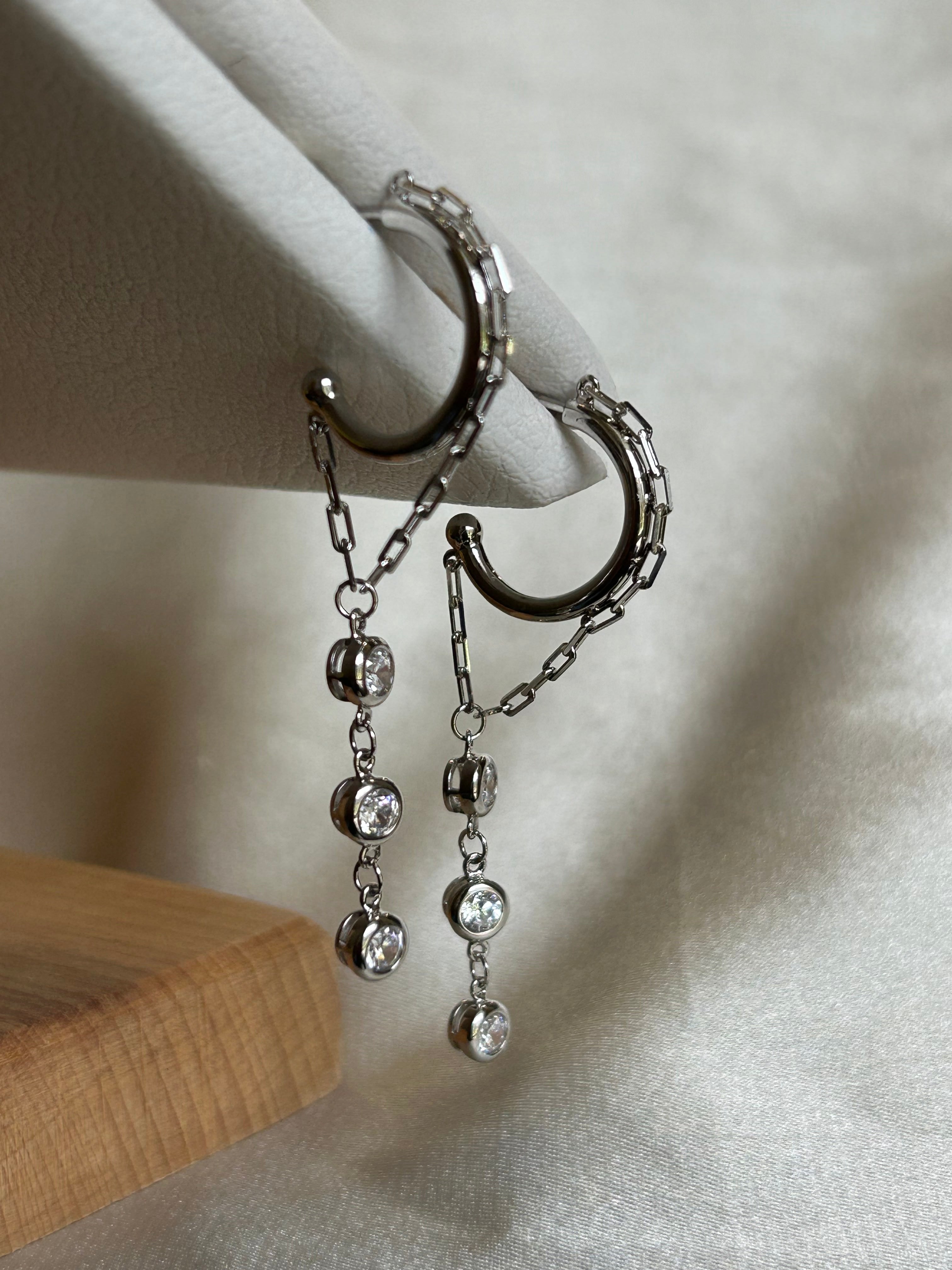 Halo Link Earrings