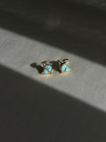 Turquoise Birdsong Studs