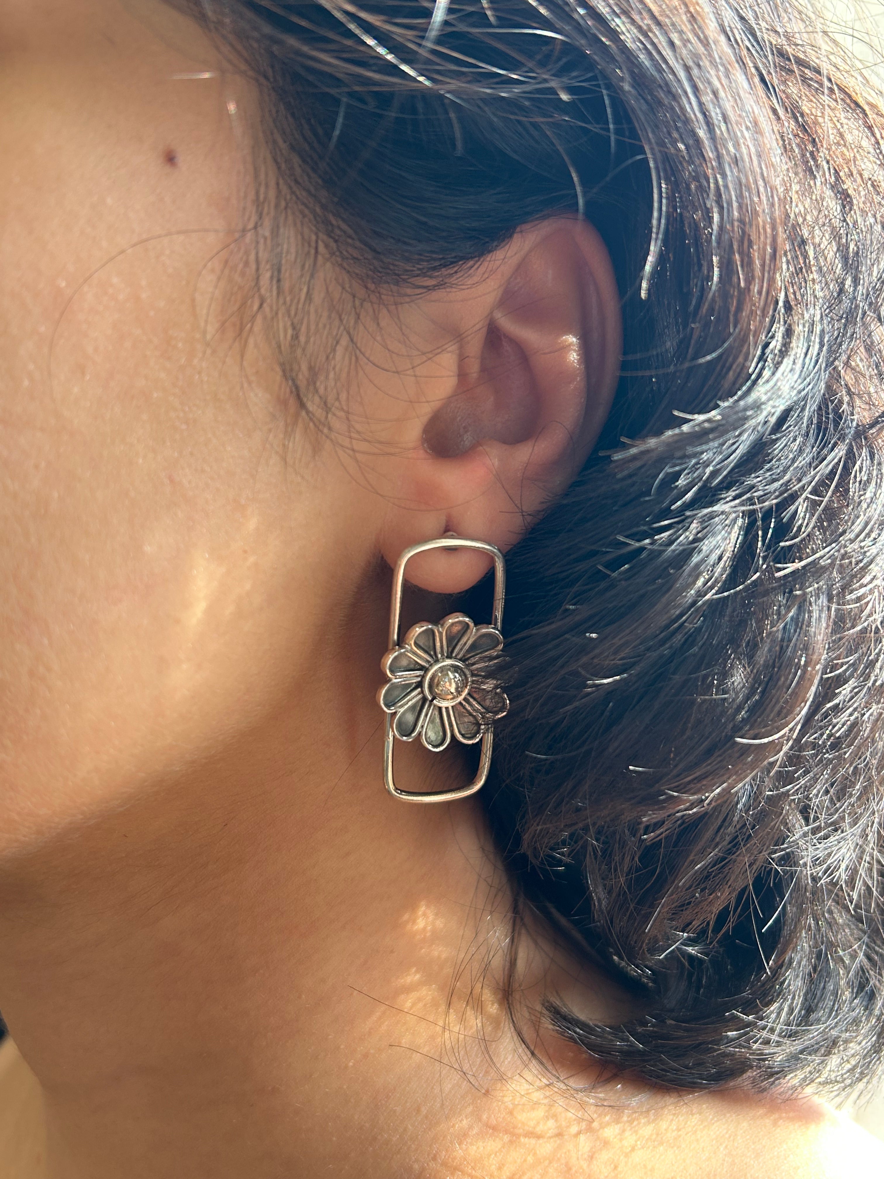 Bloom Frame Earrings