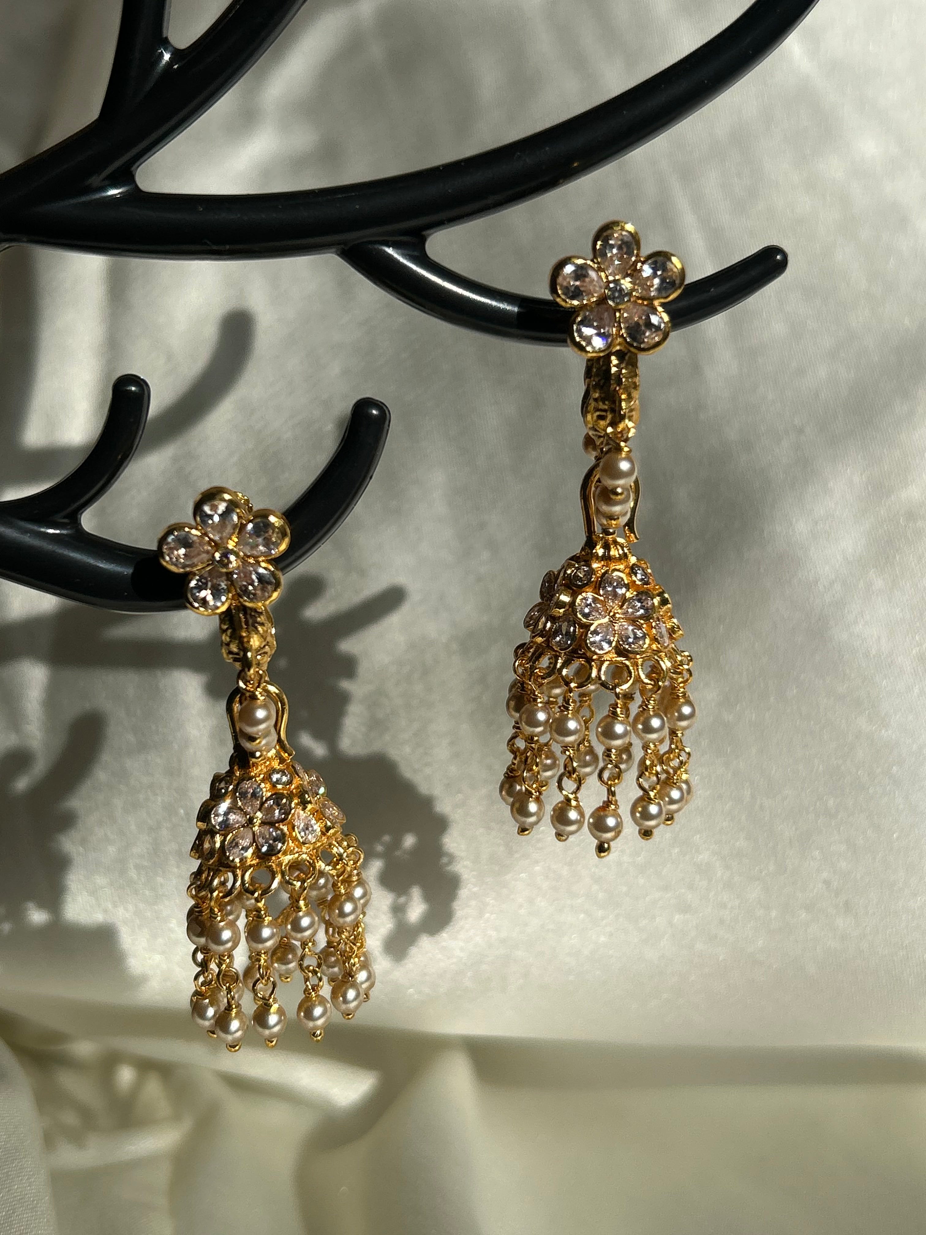 Temple Design Jhumki