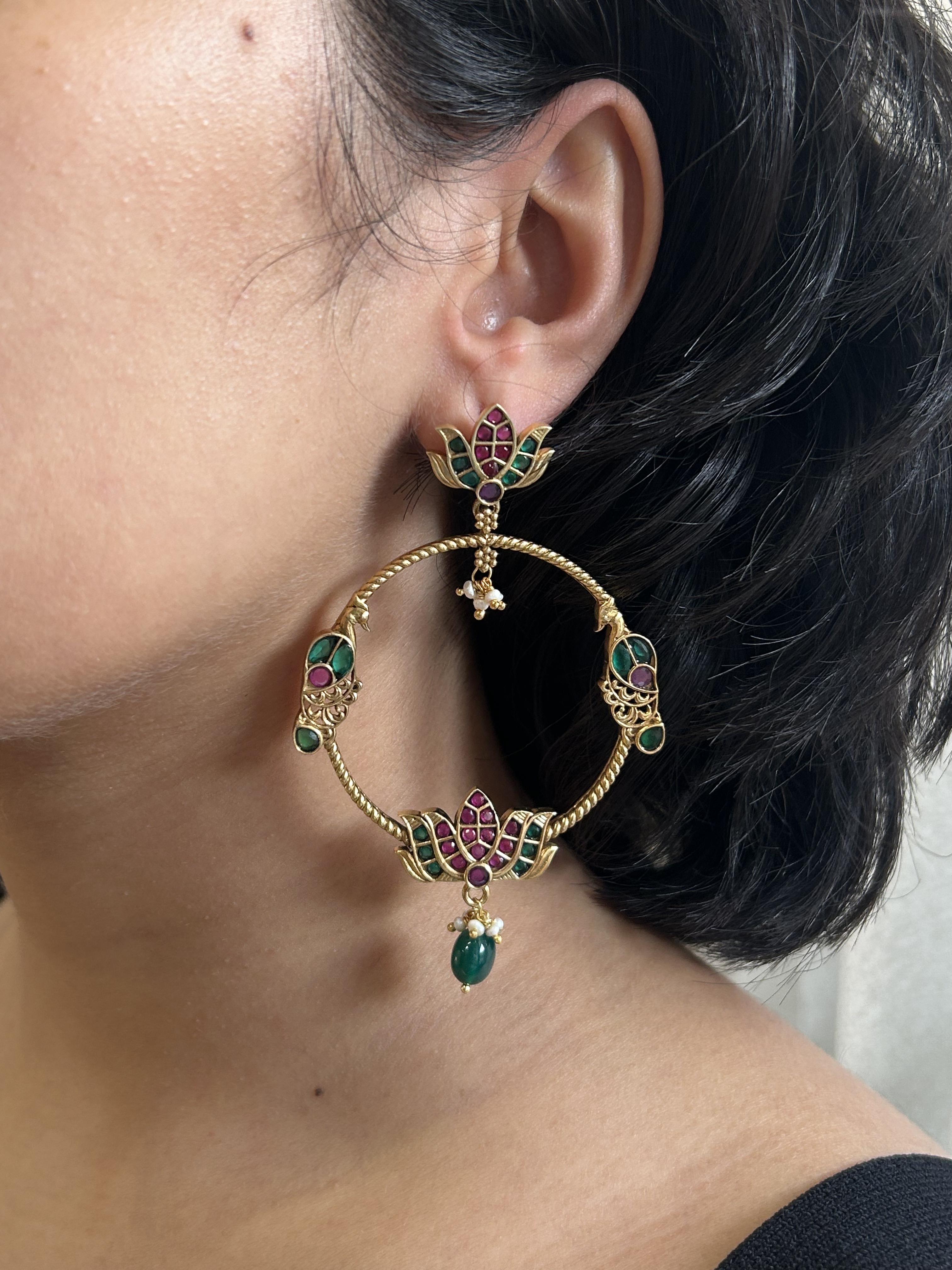 Padma Royale Hoop Earrings