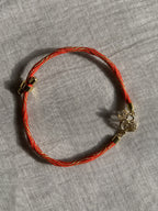 925 Sterling Silver CZ Rakhi |OM Motif