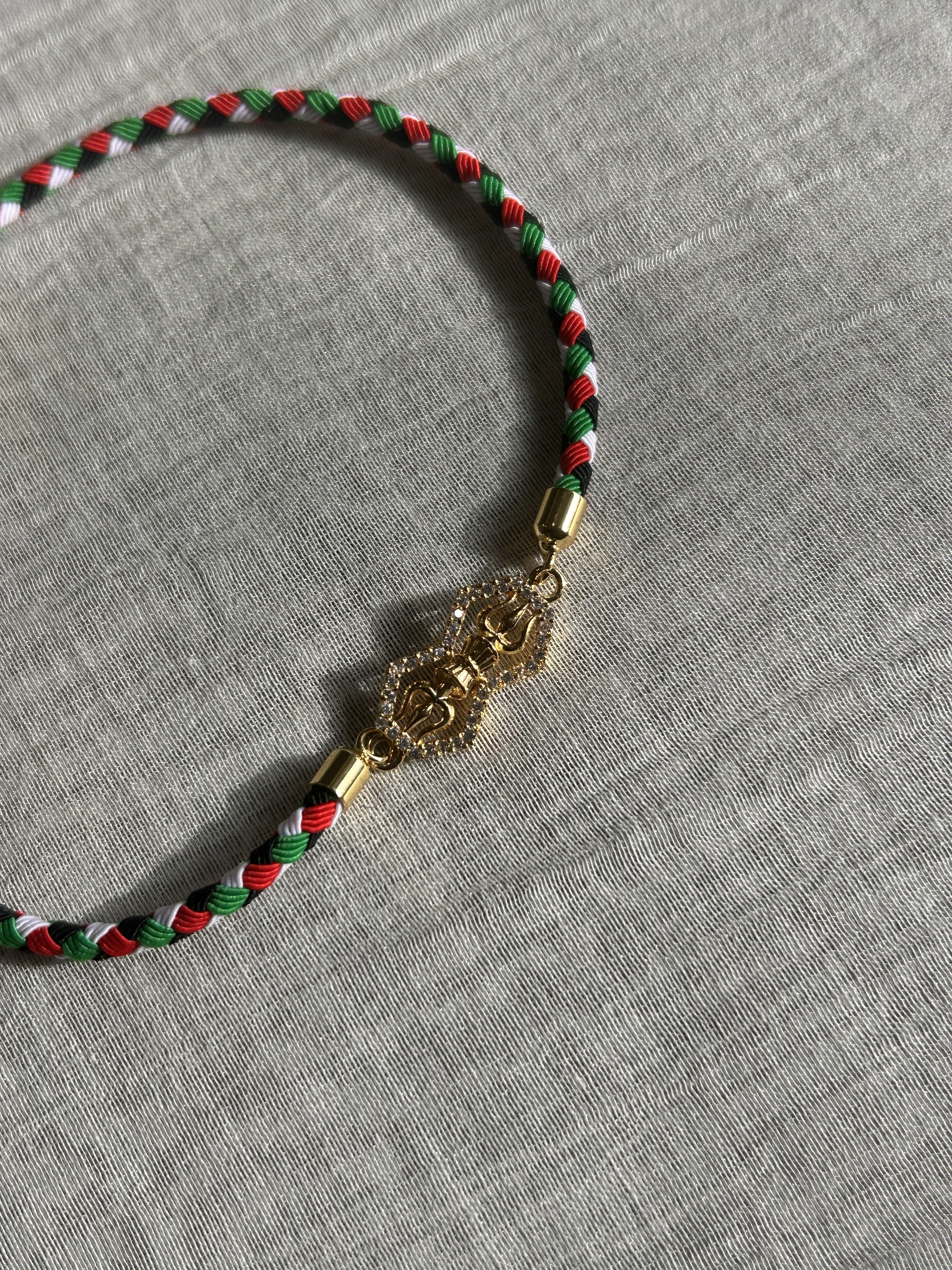 925 Sterling Silver Rakhi | Trishul Motif