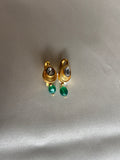 White Kundan Earcuffs