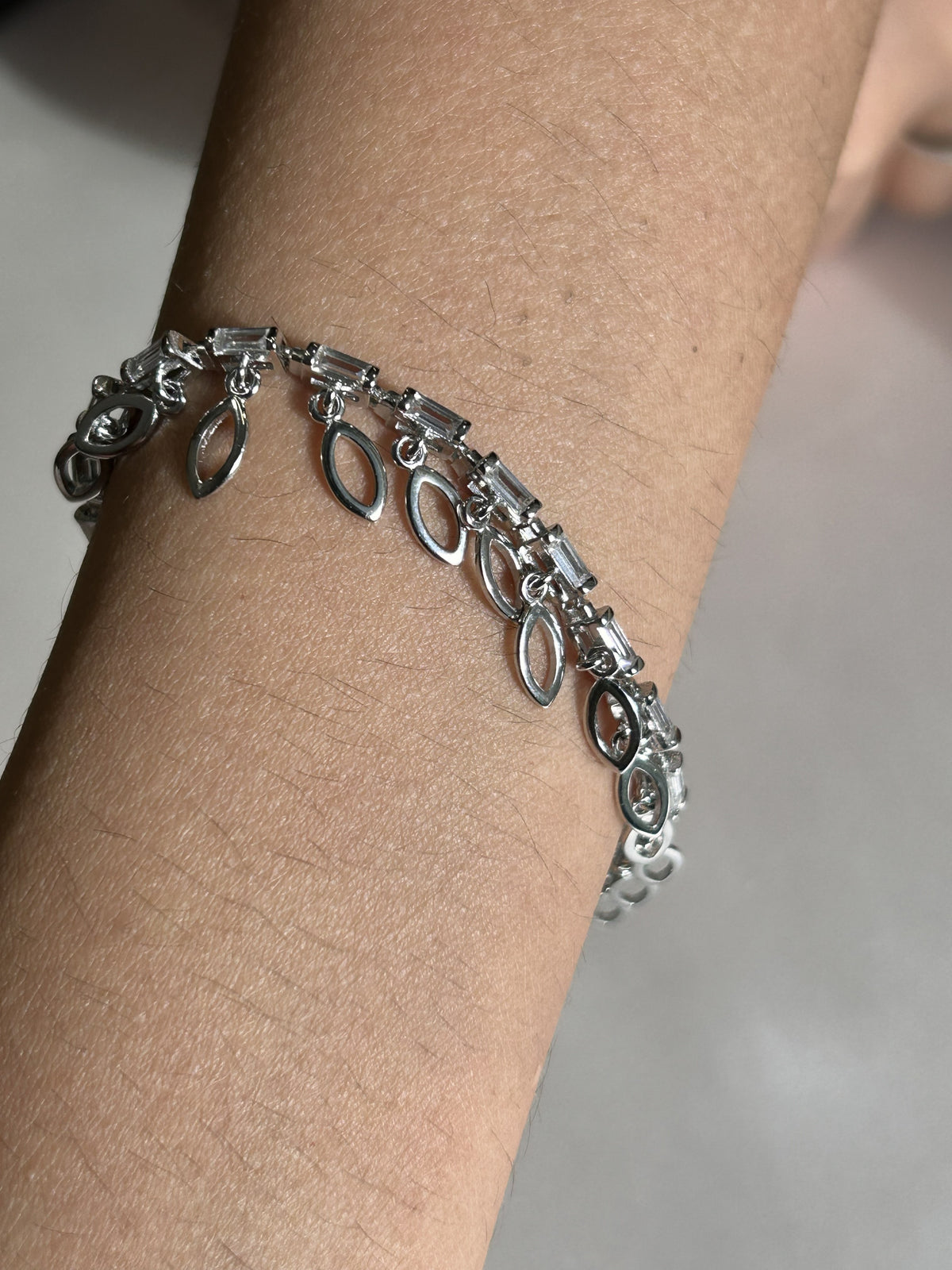 Leaf Charm Bracelet