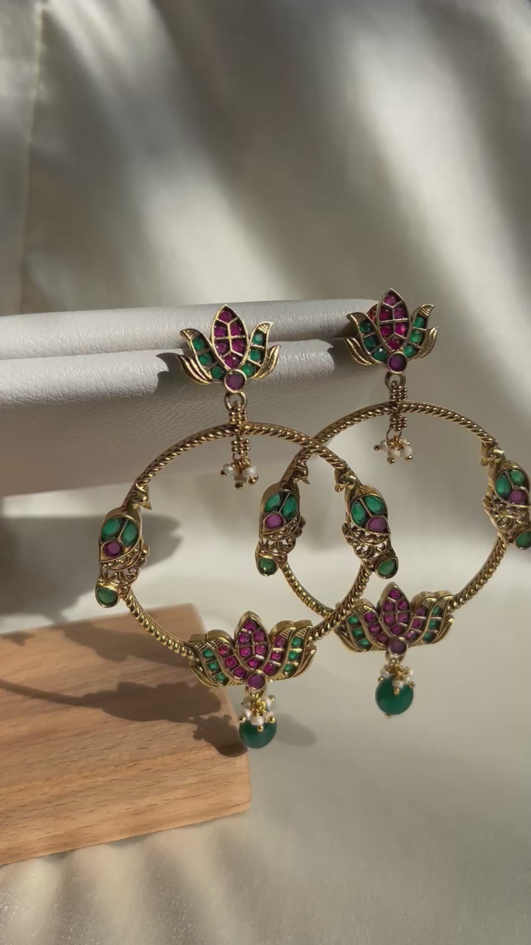 Padma Royale Hoop Earrings