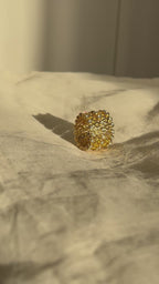GOLD RING CUM BRACELET